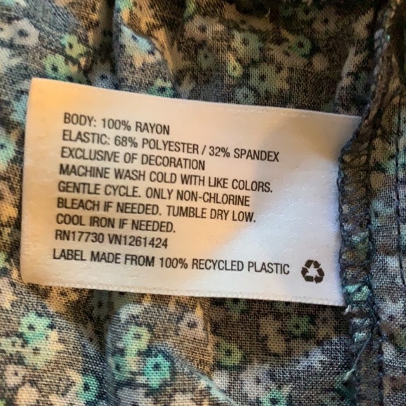 Wide Fable NWT Blue Floral Smocked Dress Size XXL - Picture 12 of 12